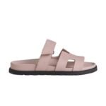 Hermes Chypre Sandal – Pink Suede