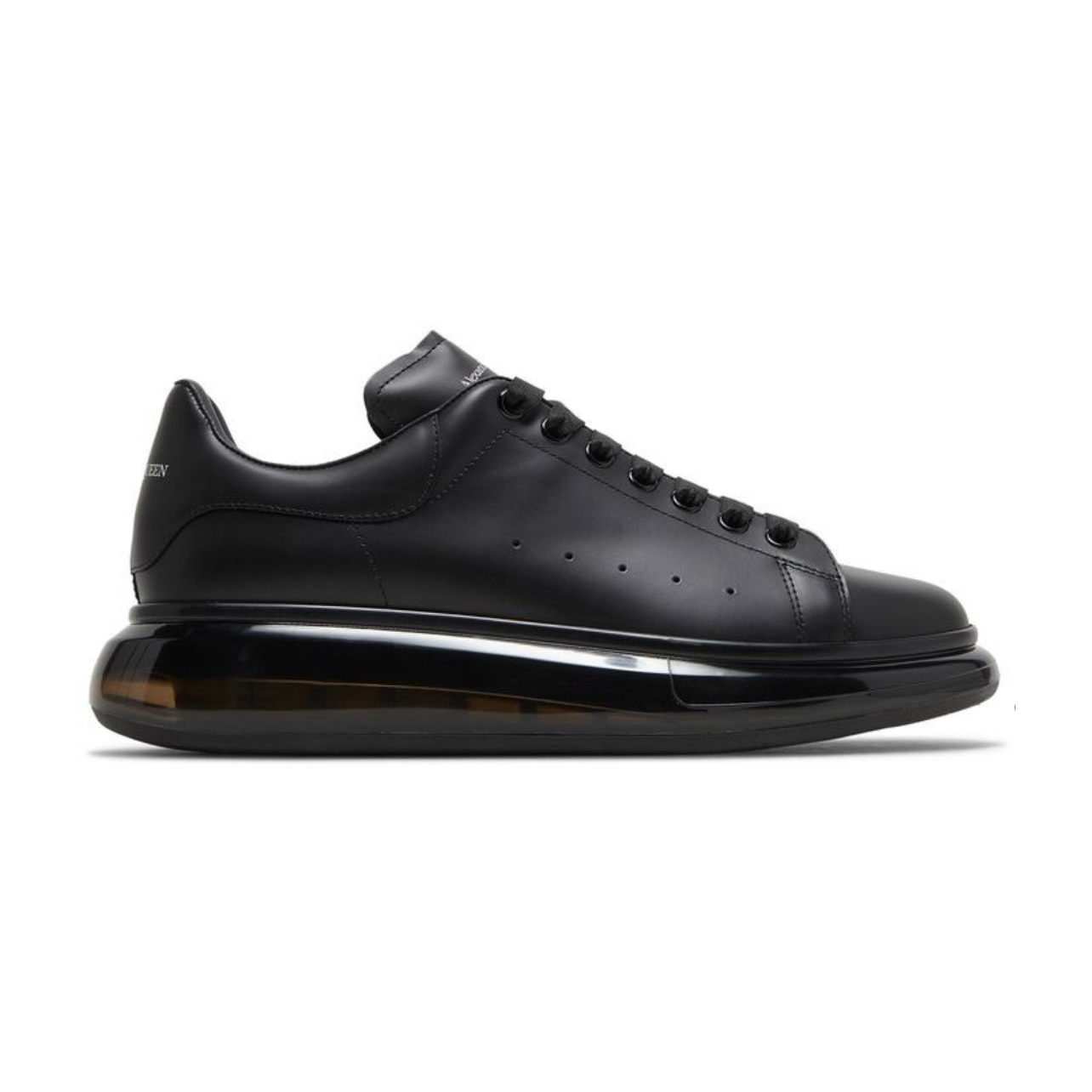 AlexanderMcQueenOversizedSneaker_ClearSole.png Alexander McQueen Oversized Sneaker 'Clear Sole - Black' - Image 1