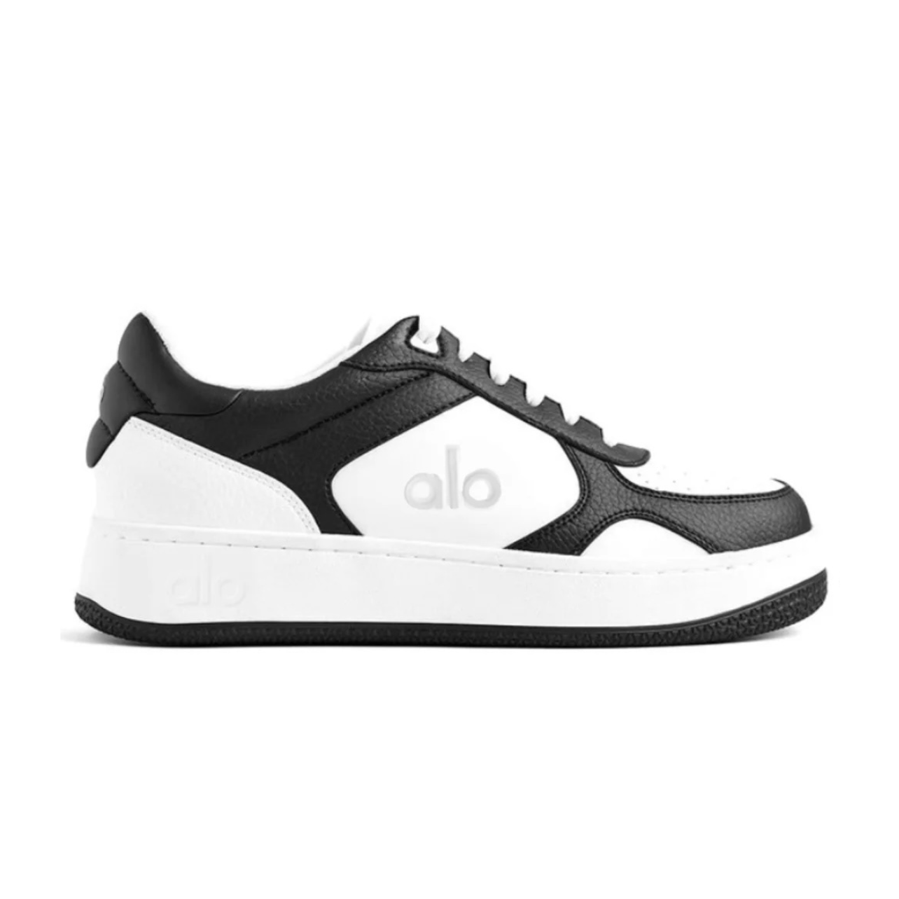 AloRecoveryModeSneaker-Black_White-1.png Alo Recovery Mode Sneaker- Black/White - Image 1