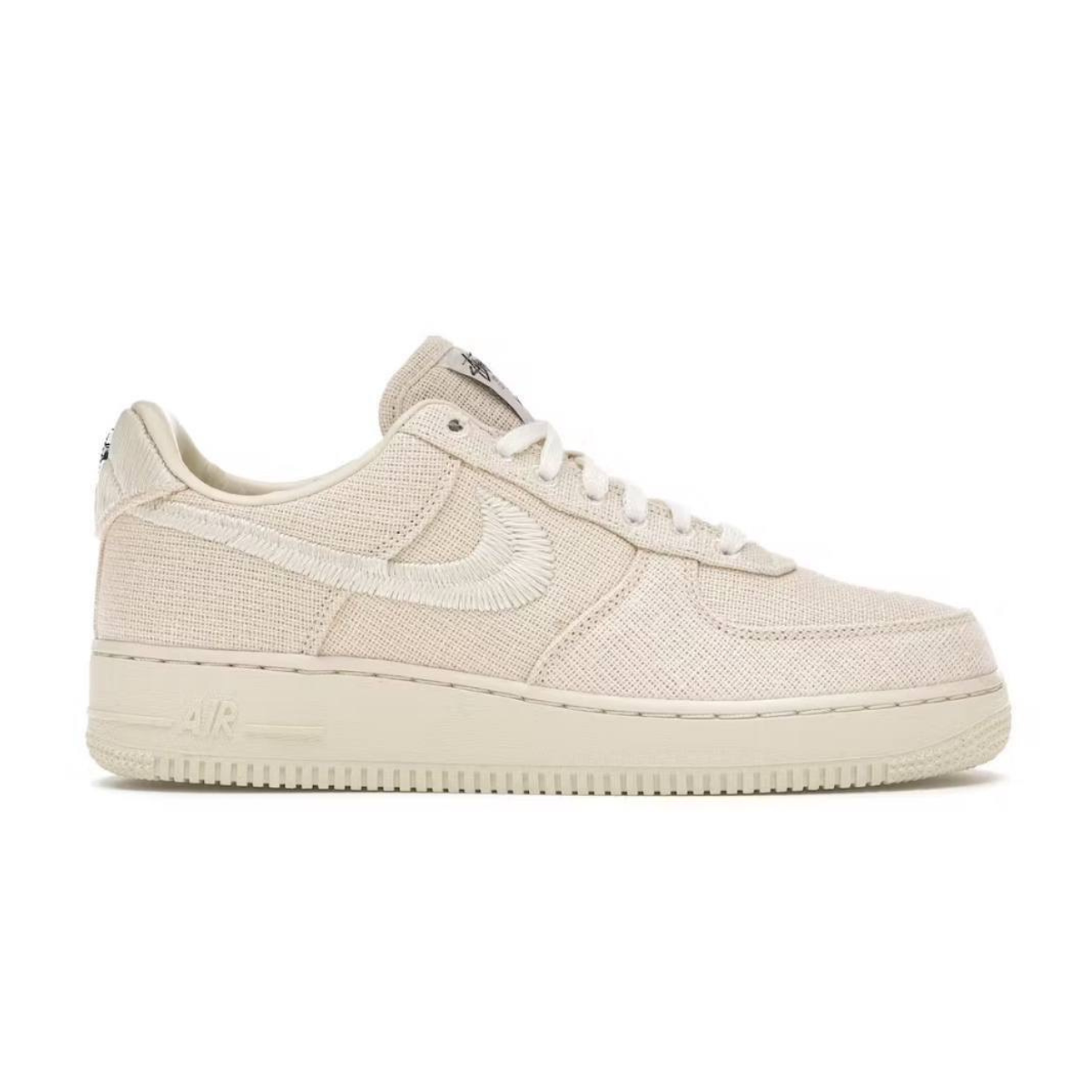 DB94A79C-2A3E-4631-AE2C-25FE51BCCBA0.png Nike Air Force 1 Low Stussy 'Fossil' - Image 1