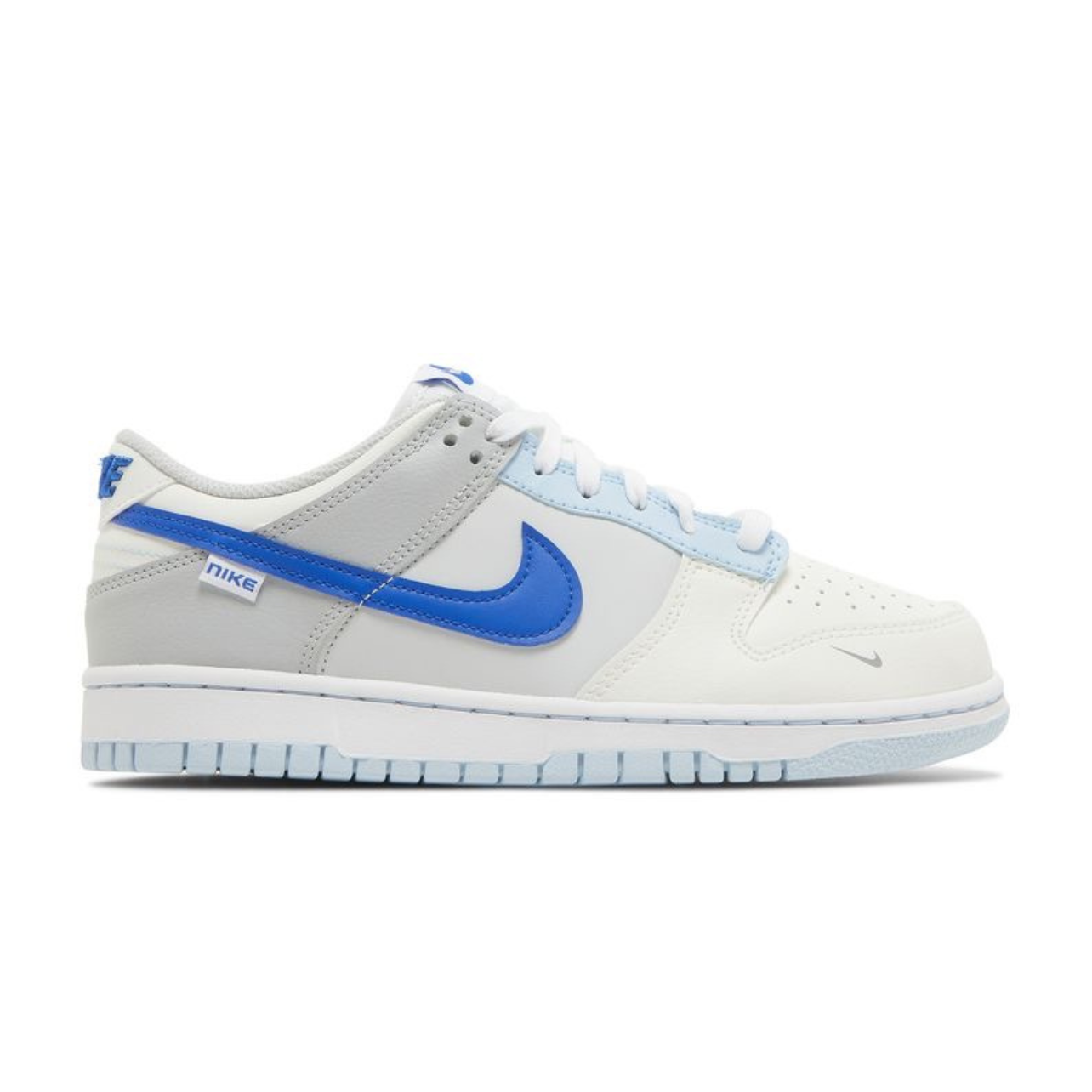 E9D40BCD-3E4C-4AD7-BC8E-3C3CDC92B4F6.png Nike Dunk Low GS 'Just Stitch It - Hyper Royal' - Image 1