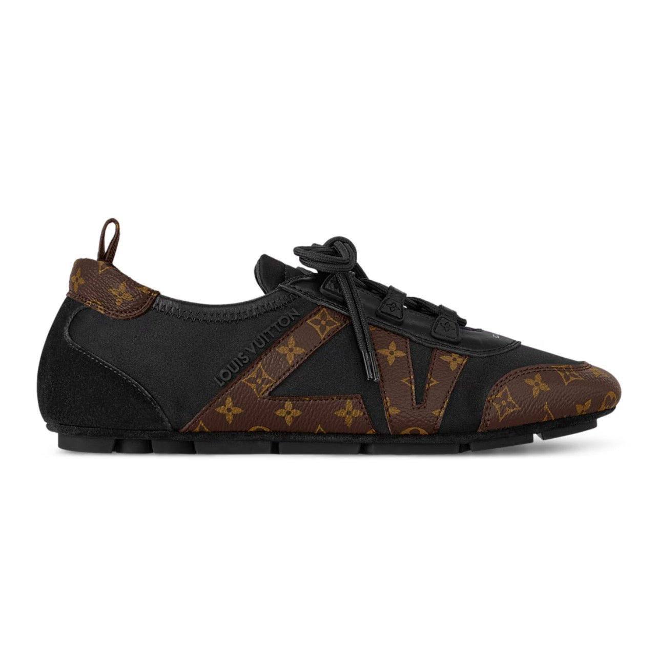 LouisVuittonLVSneakerinaBlack_2-1.jpg Louis Vuitton LV Sneakerina Black - Image 1