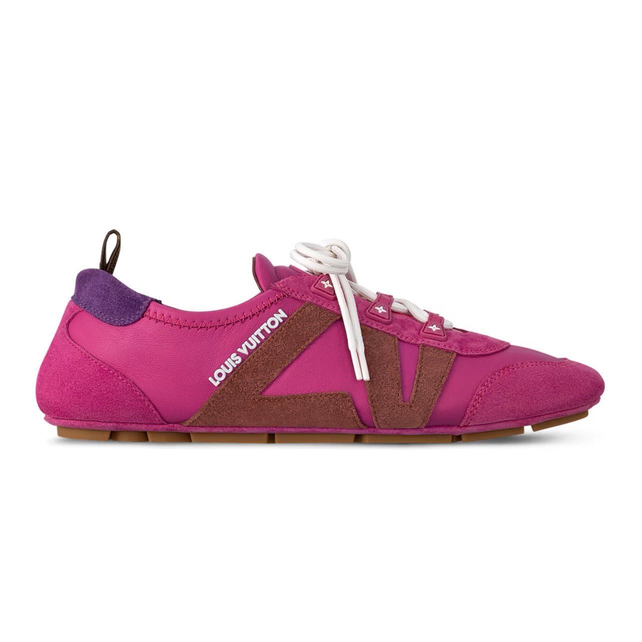 LouisVuittonLVSneakerinaFuchsiaPink-1.jpg Louis Vuitton LV Sneakerina Fuchsia Pink - Image 1