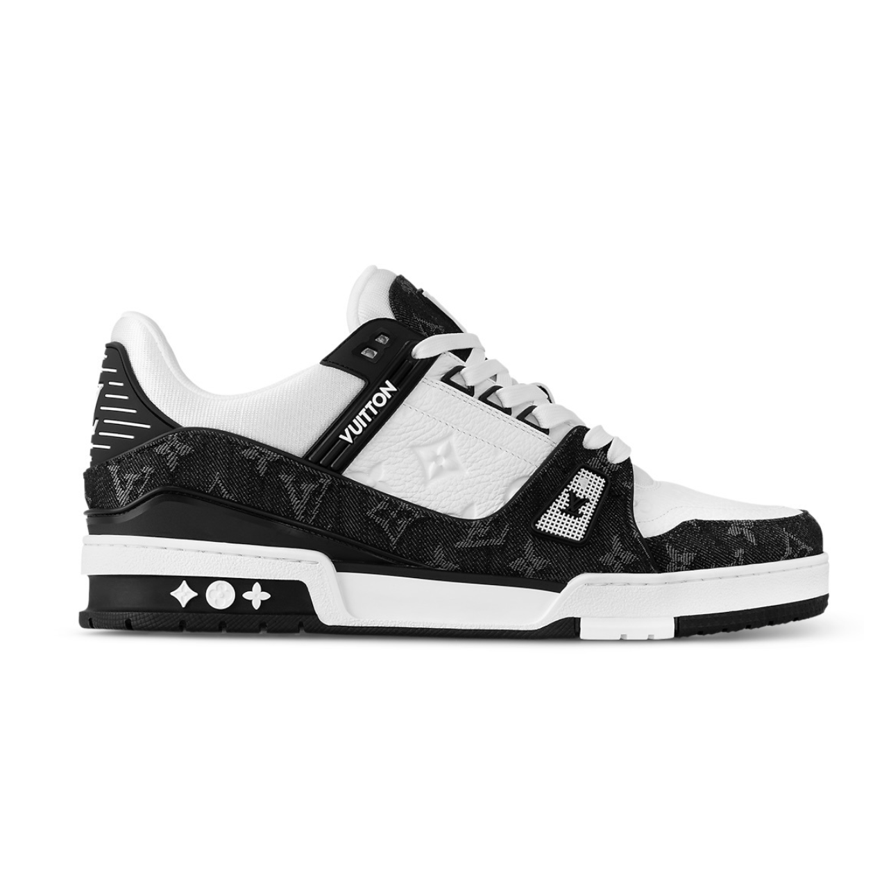 LouisVuittonTrainersSneaker_Blackwhite.png Louis Vuitton Trainers Sneaker 'Black white' - Image 1