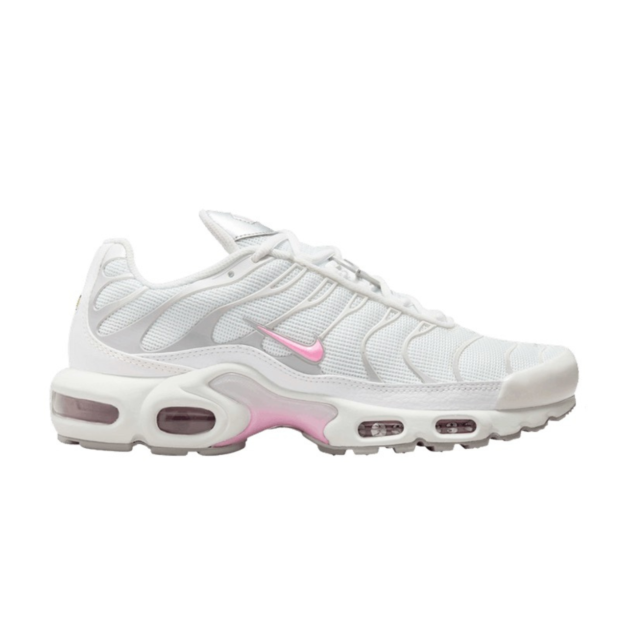 NikeAirMaxPlusSummitWhitePinkRise-1.png Nike Air Max Plus Tn White Pink - Image 1