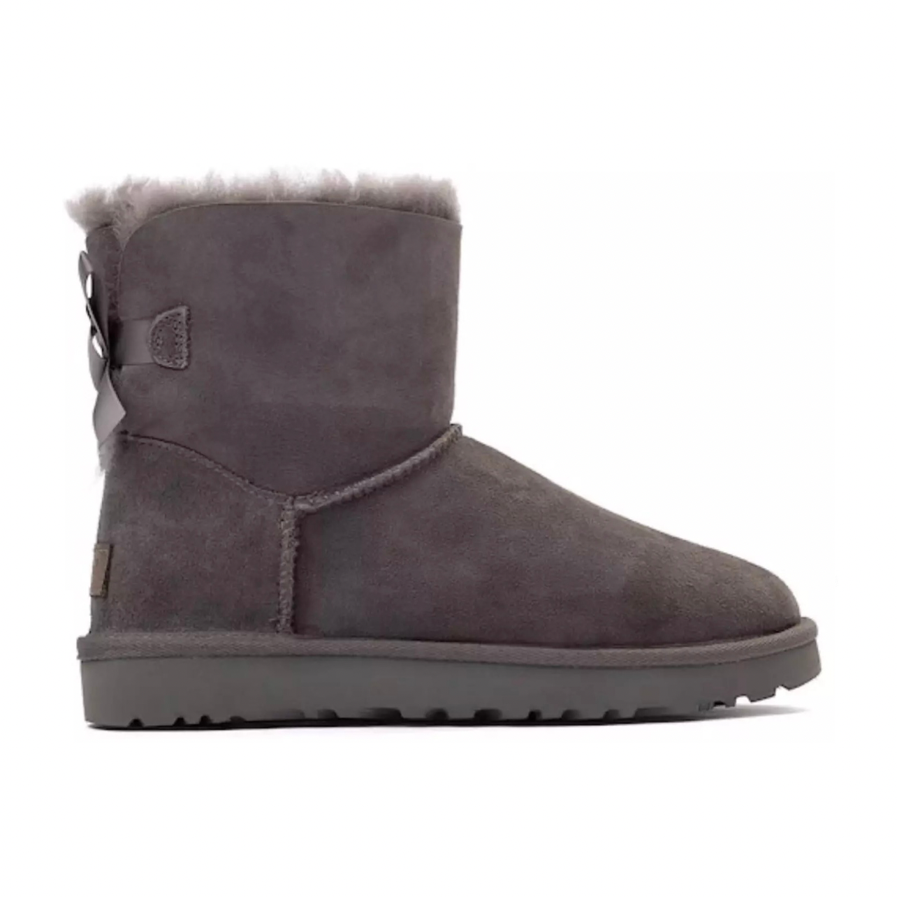 UggMiniBaileyBow2_Grey.png UGG Mini Bailey Bow II – Grey - Image 1