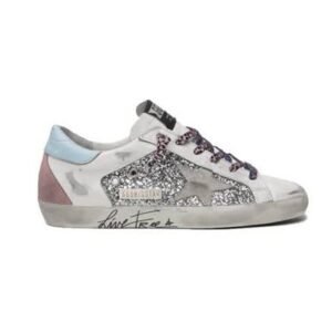 Golden Goose Super-Star 'Blue Pink Glitter' (Women)
