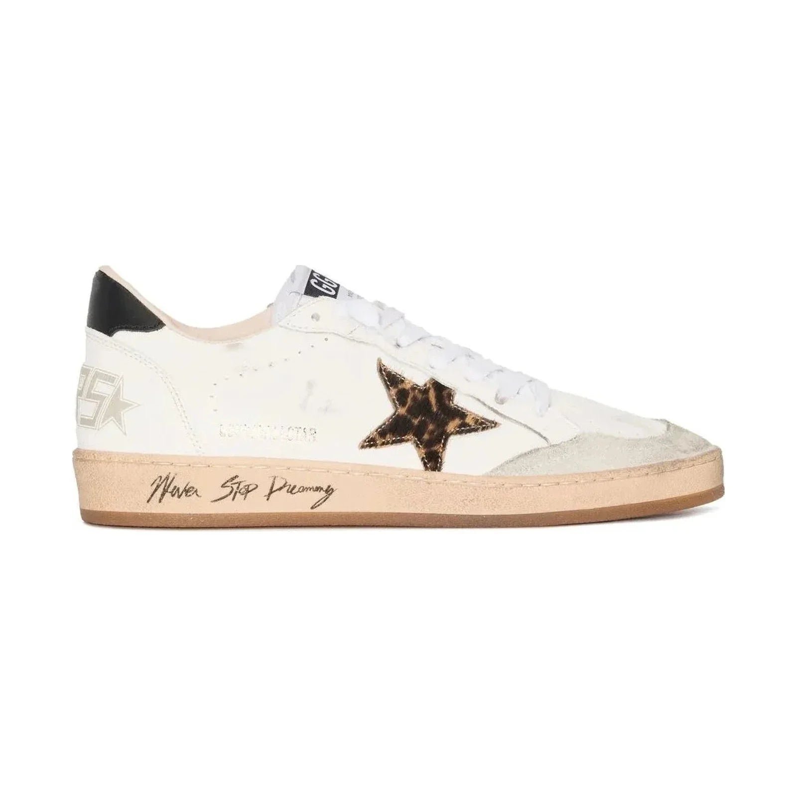 Golden Goose Ball-Star 'Leopard Pony Star Black Heel Tab' (Women) Golden Goose Ball-Star 'Leopard Pony Star Black Heel Tab' (Women) - Image 1
