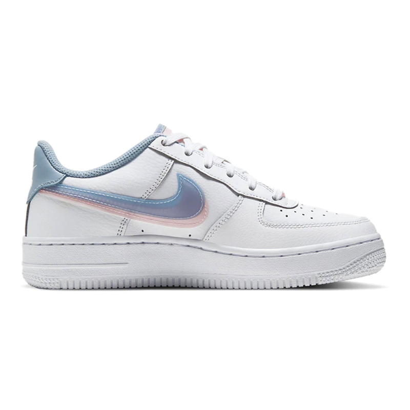 Nike Air Force 1 Low LV8 'Double Swoosh - Light Armory Blue' (Women) Nike Air Force 1 Low LV8 'Double Swoosh - Light Armory Blue' (Women) - Image 1