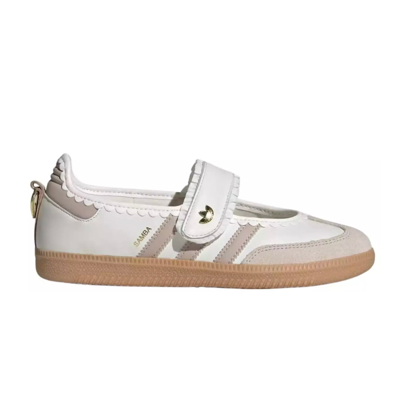 adidas Samba Jane 'White Pink Gum' (Women) adidas Samba Jane 'White Pink Gum' (Women) - Image 1