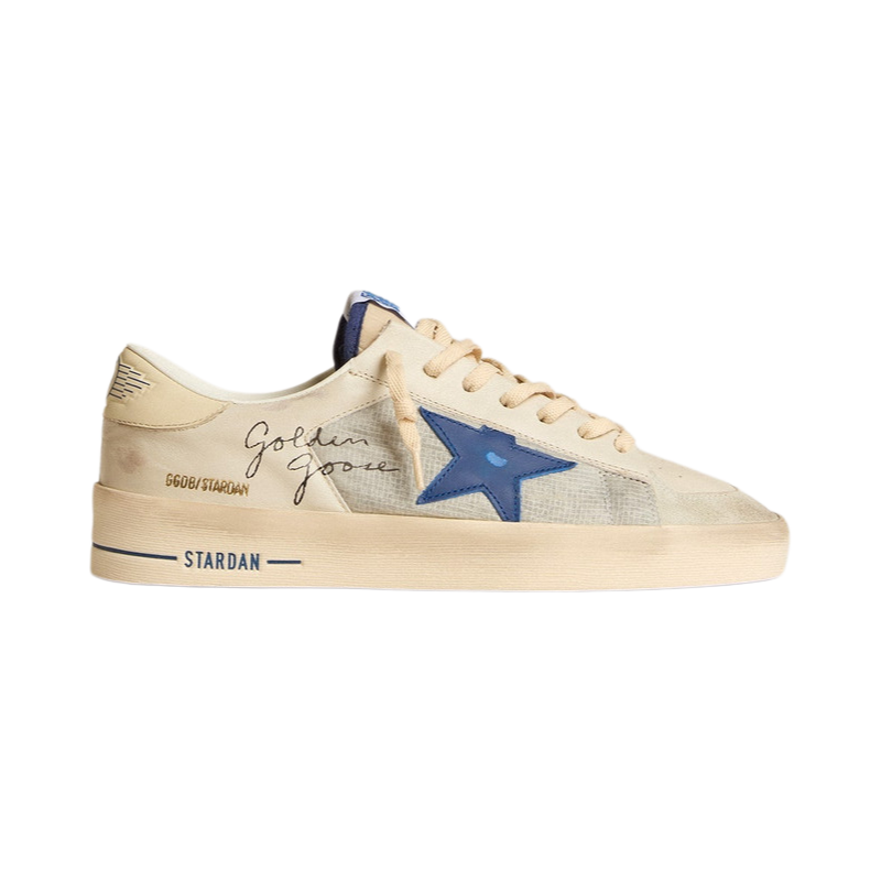 Golden Goose Stardan 'Ivory Blue Star' (Men) Golden Goose Stardan 'Ivory Blue Star' (Men) - Image 1