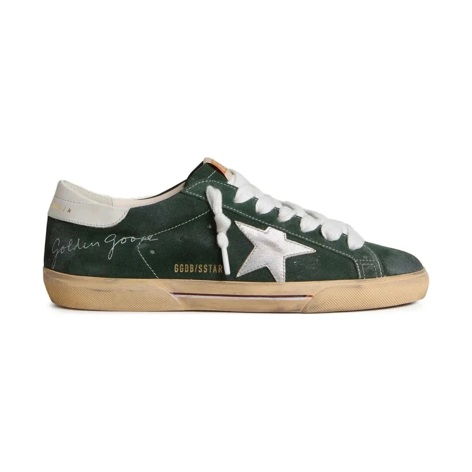 Golden Goose Super-Star 'Green Suede Silver Star' (Men) Golden Goose Super-Star 'Green Suede Silver Star' (Men) - Image 1