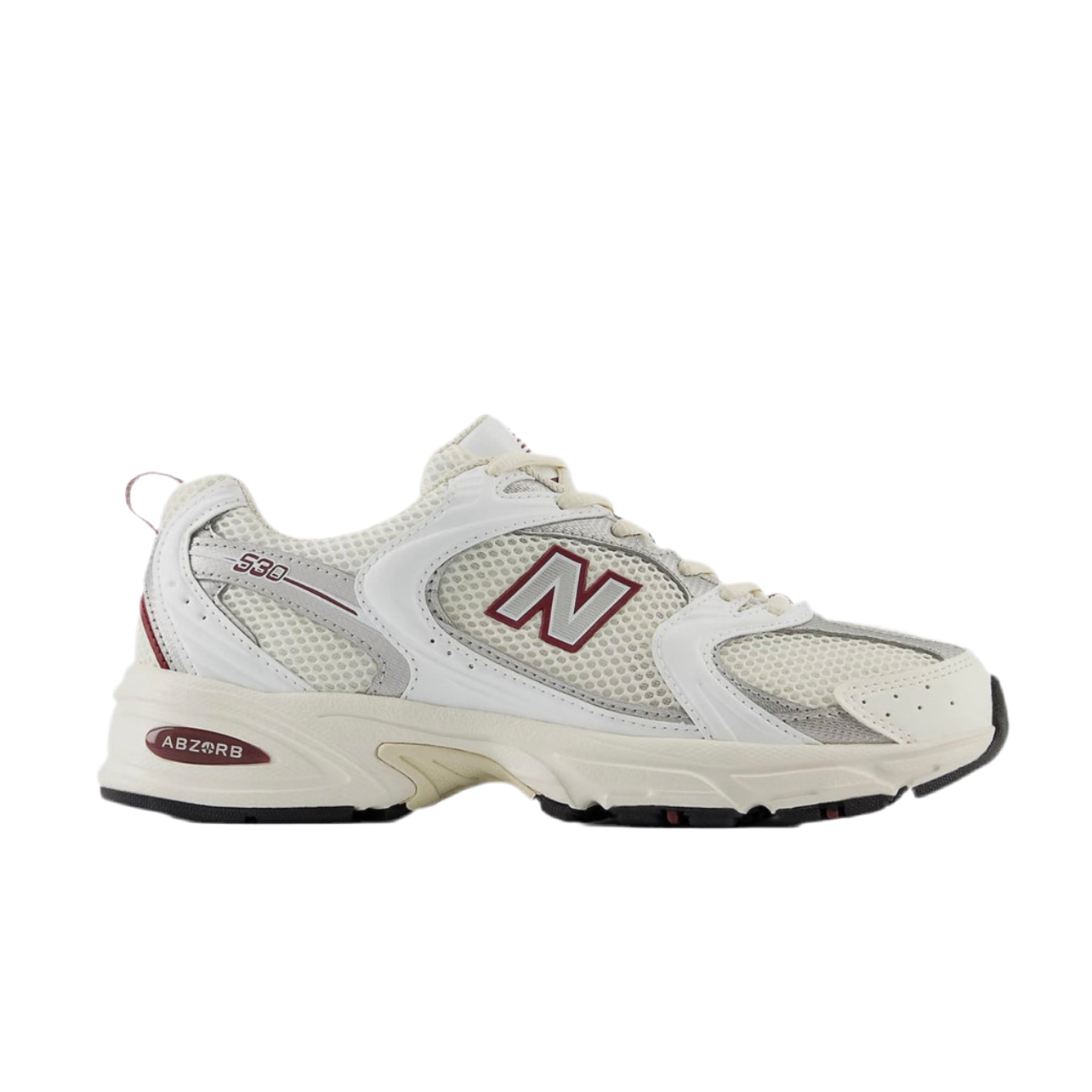 New Balance 530 'White Maroon' (Women) New Balance 530 'White Maroon' (Women) - Image 1