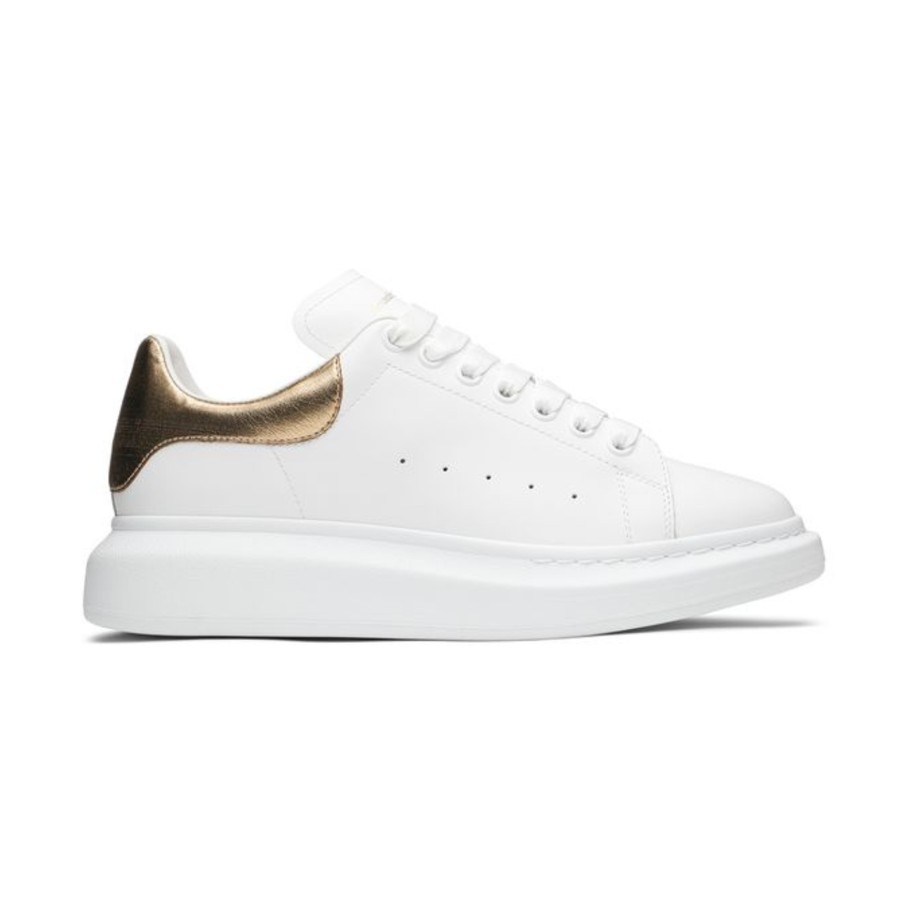 Alexander McQueen Oversized Sneaker 'White Gold' (Women) Alexander McQueen Oversized Sneaker 'White Gold' (Women) - Image 1