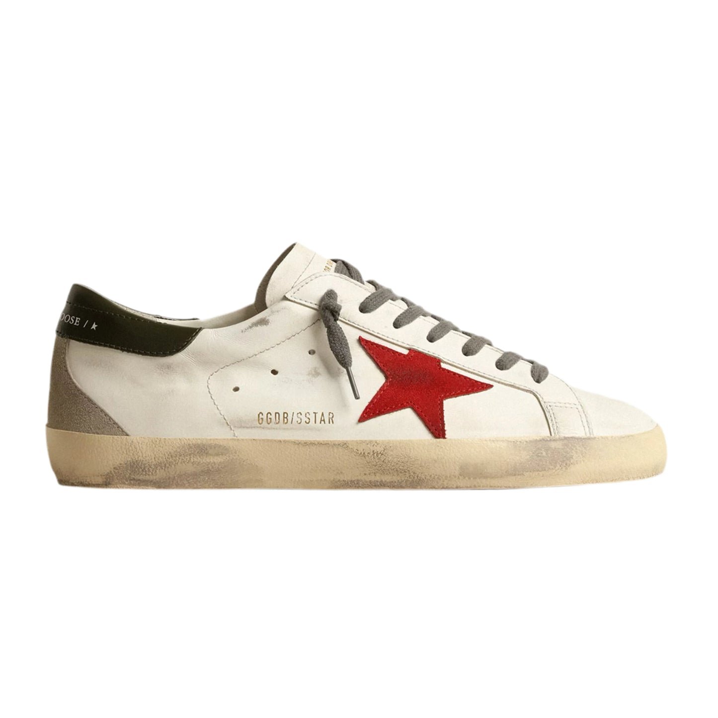 Golden Goose Super-Star 'Red Star Green Heel Tab' (Men) Golden Goose Super-Star 'Red Star Green Heel Tab' (Men) - Image 1
