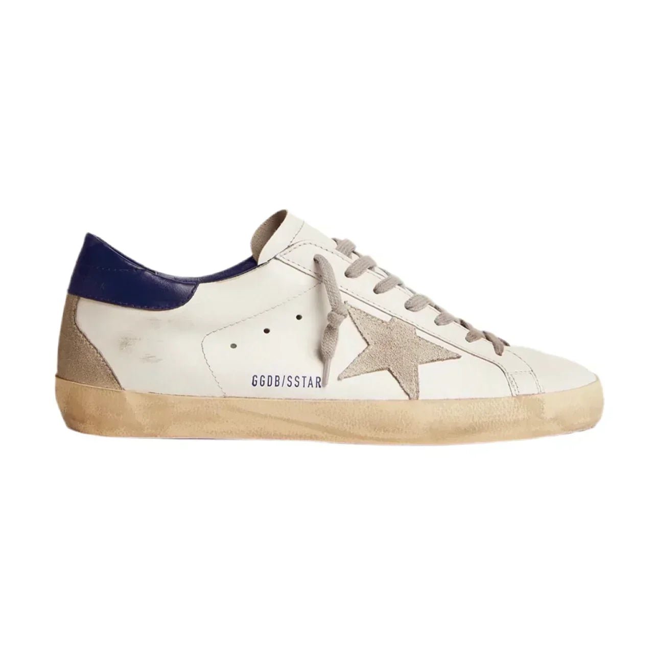 Golden Goose Super-Star 'White Dark Grey Suede Star' (Women) Golden Goose Super-Star 'White Dark Grey Suede Star' (Women) - Image 1
