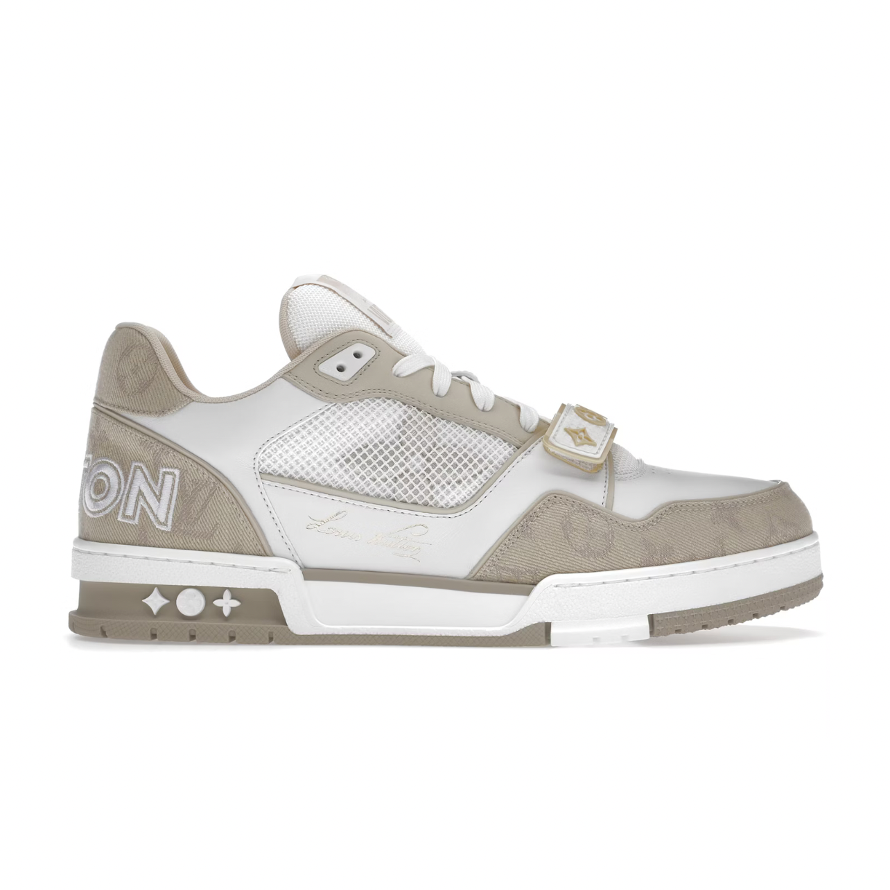 Louis Vuitton LV Trainer Sneaker 'Beige' (Unisex) Louis Vuitton LV Trainer Sneaker 'Beige' (Unisex) - Image 1