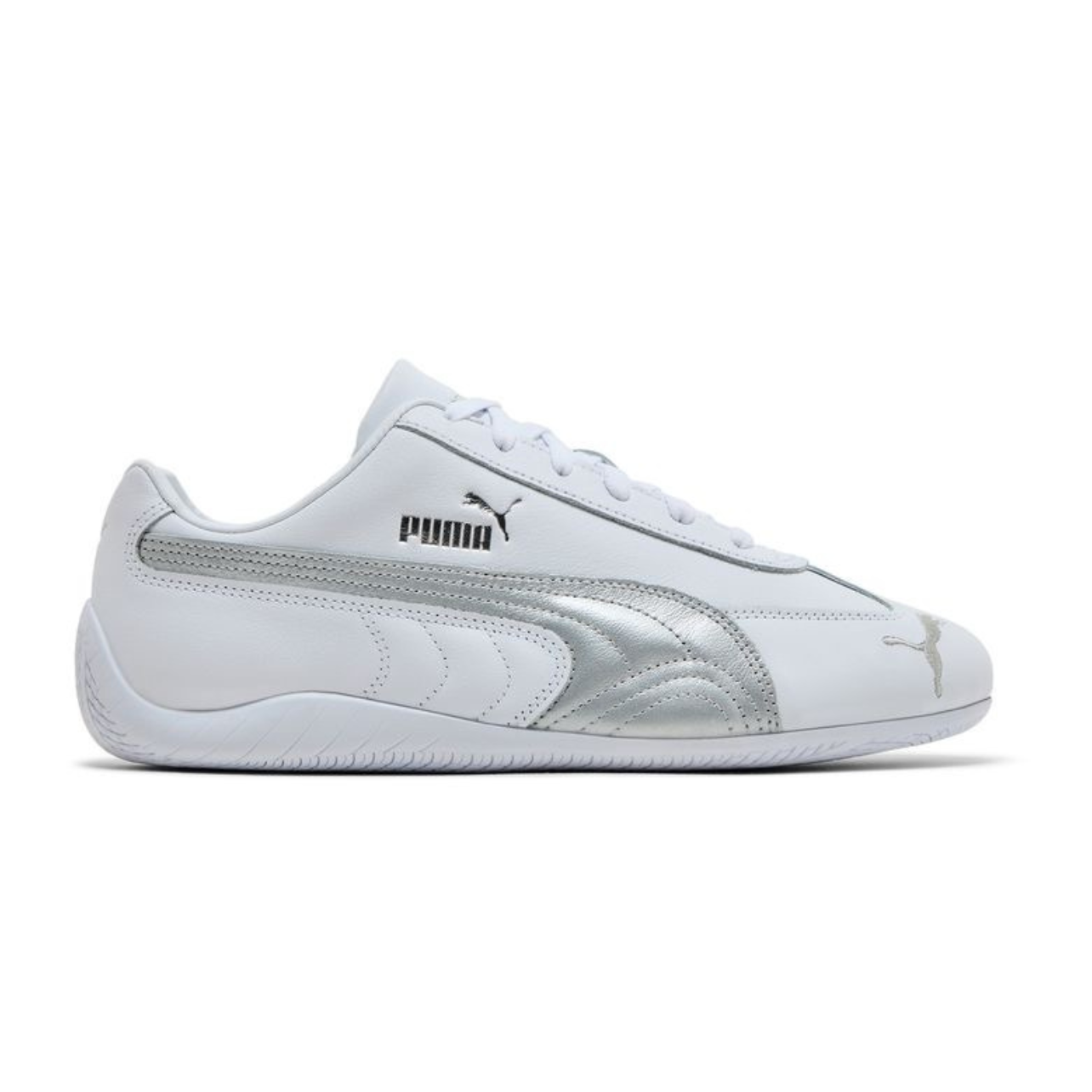 PUMA Speedcat Leather 'White Silver' (Women) PUMA Speedcat Leather 'White Silver' (Women) - Image 1