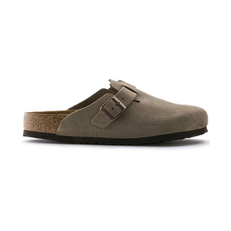 Birkenstock Boston 'Taupe Suede' (Unisex) Birkenstock Boston 'Taupe Suede' (Unisex) - Image 1