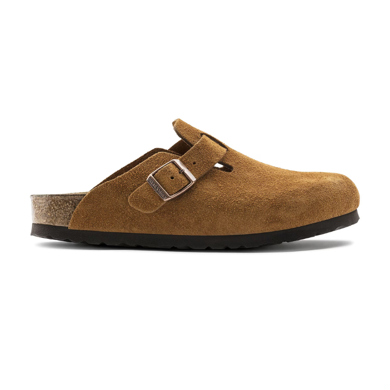 Birkenstock Boston Soft Footbed 'Mink Suede' (Unisex) Birkenstock Boston Soft Footbed 'Mink Suede' (Unisex) - Image 1