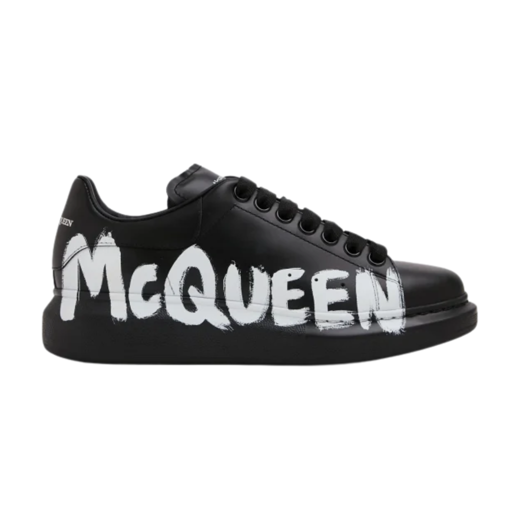 Alexander McQueen Oversized Graffiti 'Black White' (Unisex) Alexander McQueen Oversized Graffiti 'Black White' (Unisex) - Image 1