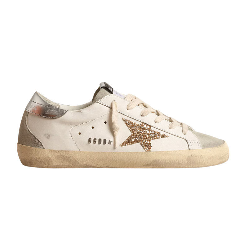 Golden Goose Super-Star 'White Ice Grey Gold Glitter' (Women) Golden Goose Super-Star 'White Ice Grey Gold Glitter' (Women) - Image 1