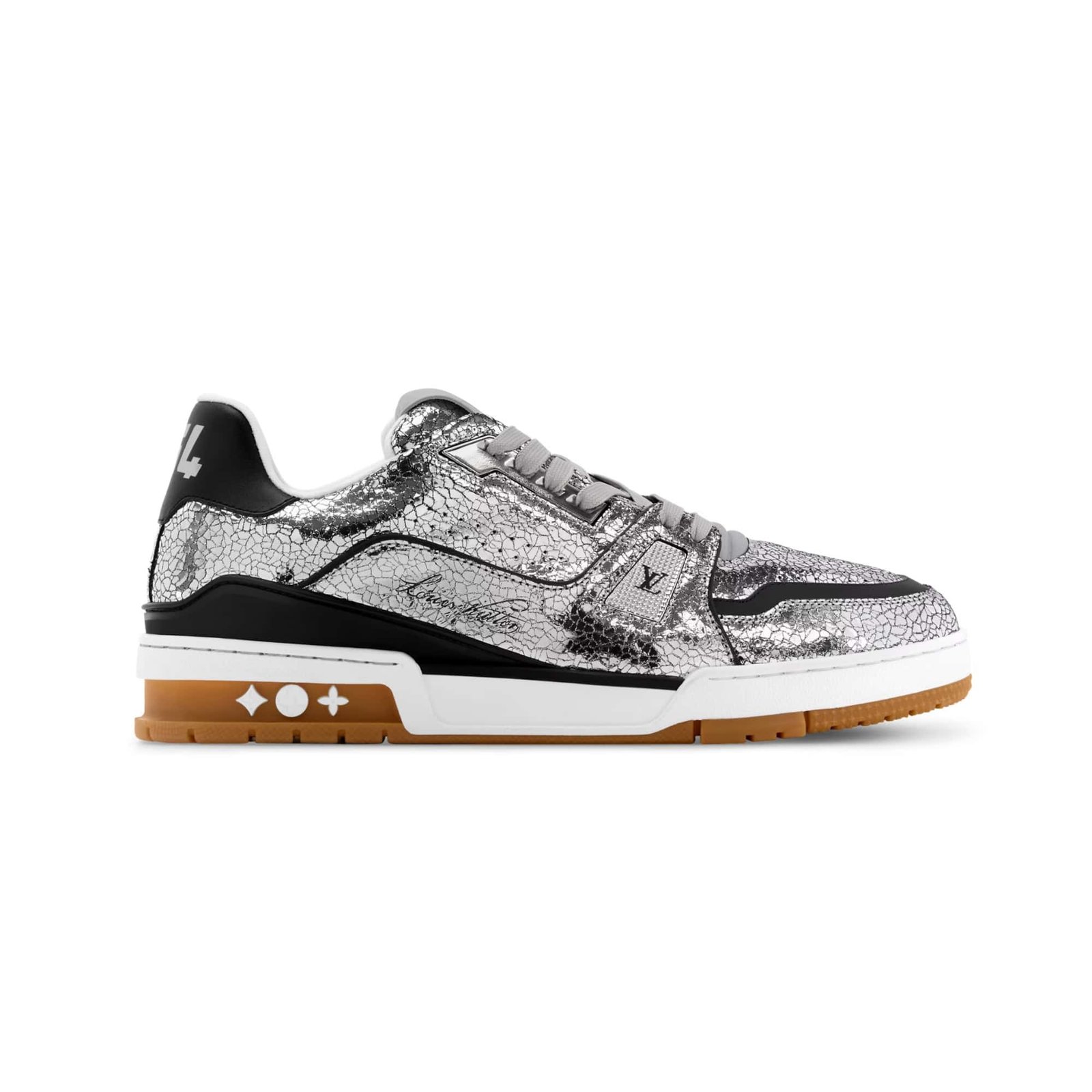 Louis Vuitton LV Trainer Sneaker 'Silver' (Men) Louis Vuitton LV Trainer Sneaker 'Silver' (Men) - Image 1
