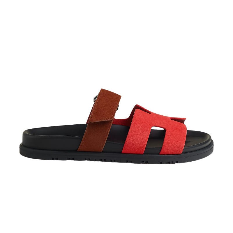 Hermès Chypre Sandal 'Rouge Cinétique' (Women) Hermès Chypre Sandal 'Rouge Cinétique' (Women) - Image 1