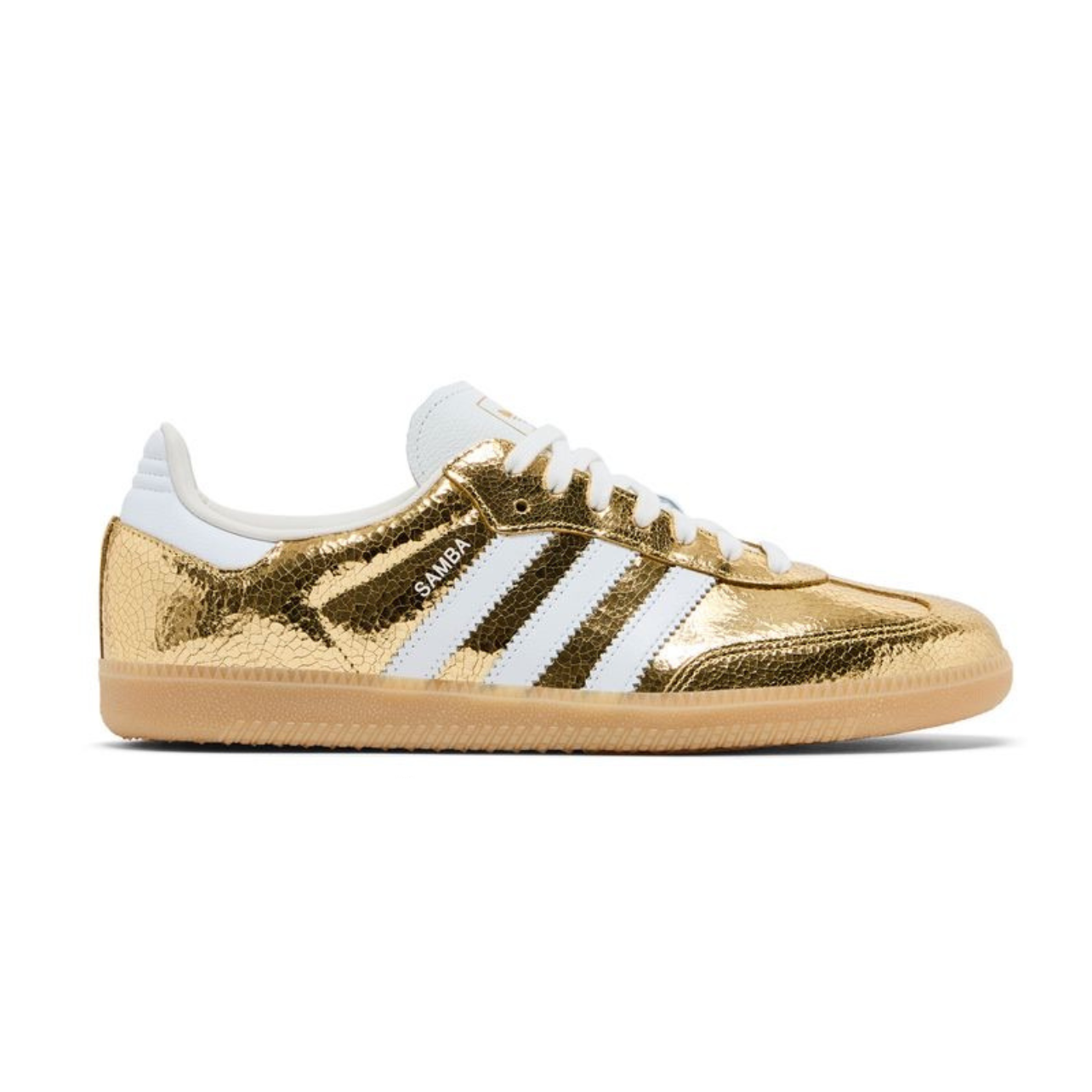 adidas Samba OG 'Cracked Metallic Pack - Gold' (Women) adidas Samba OG 'Cracked Metallic Pack - Gold' (Women) - Image 1