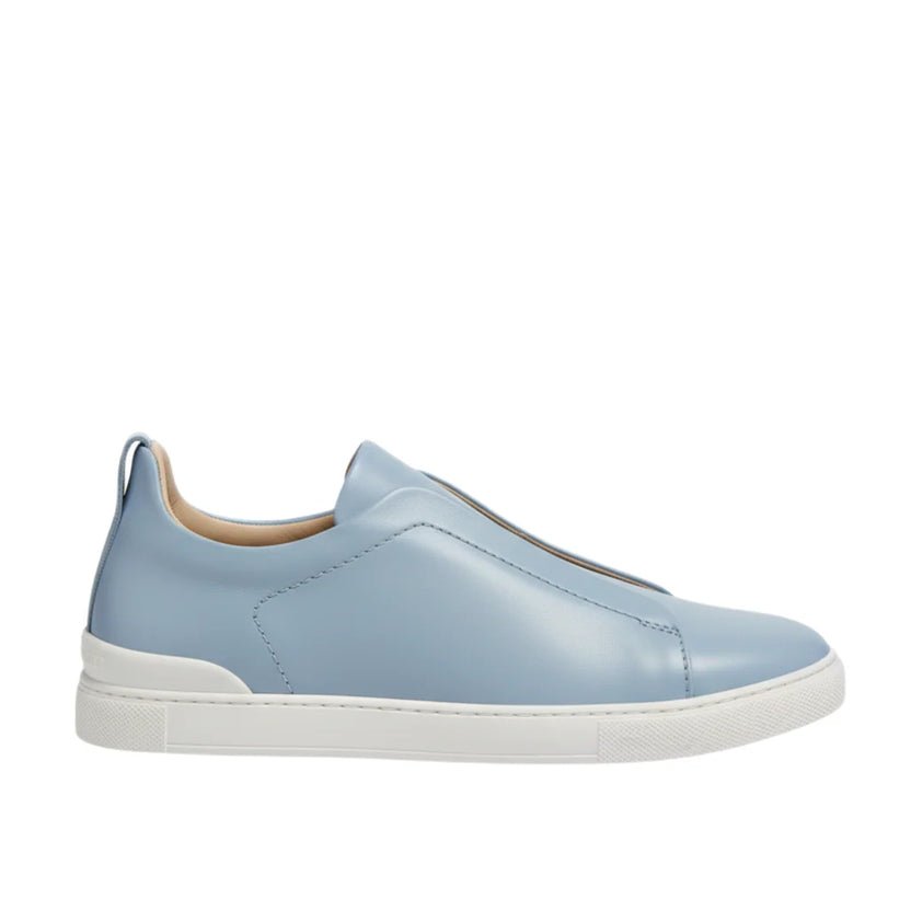 Zegna Triple Stitch™ Sneaker 'Light Blue Leather' (Men) Zegna Triple Stitch™ Sneaker 'Light Blue Leather' (Men) - Image 1