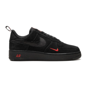 Nike Air Force 1 Low 'Multi-Swoosh Black Crimson' (Unisex)