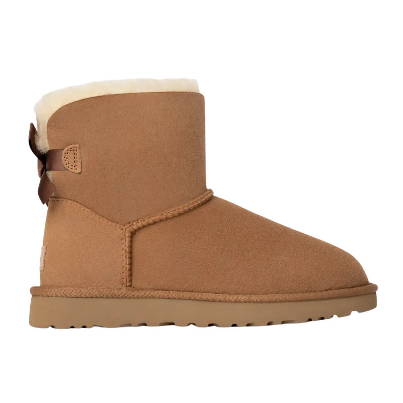 UGG Mini Bailey Bow II 'Chestnut' (Women) UGG Mini Bailey Bow II 'Chestnut' (Women) - Image 1