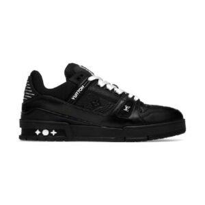Louis Vuitton LV Trainer Sneaker 'Black Embossed Monogram' (Men)